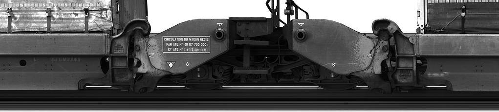 TREX-UVSST - side scan of train